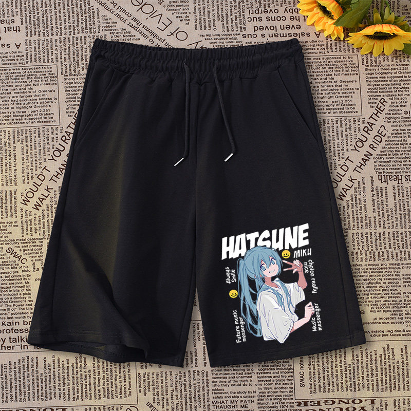 Summer Clothing Brands - Hatsune Miku Shorts, Sommer, für Männer