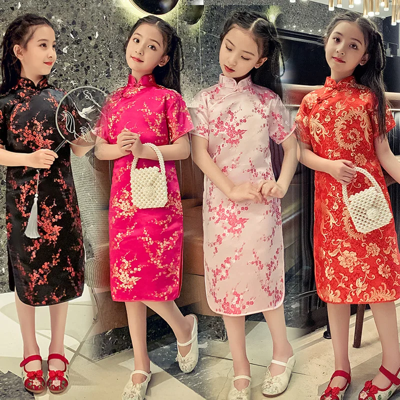 Summer Clothing Baby Girl - Sommer kinder Cheongsam Moderne Party Mädchen