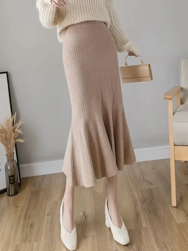Eleganter Strick-Wickelrock mi – Summer Clothing Wraps Bewertung und Preis