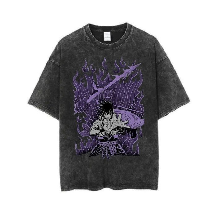 Naruto Sasuke Washed and Worn  – Summer Clothing Brands Bewertung und Preis