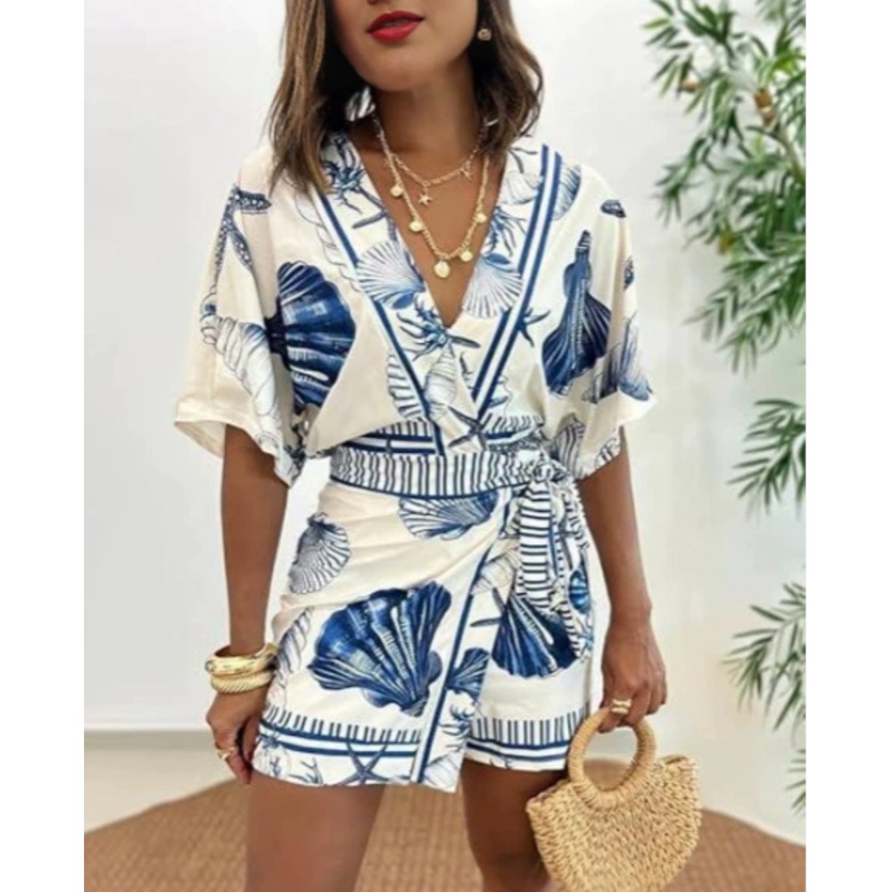 Modischer Bedruckter Kurzarm-J – Summer Zara Bewertung und Preis